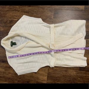 Eddie Bauer sleeveless sweater